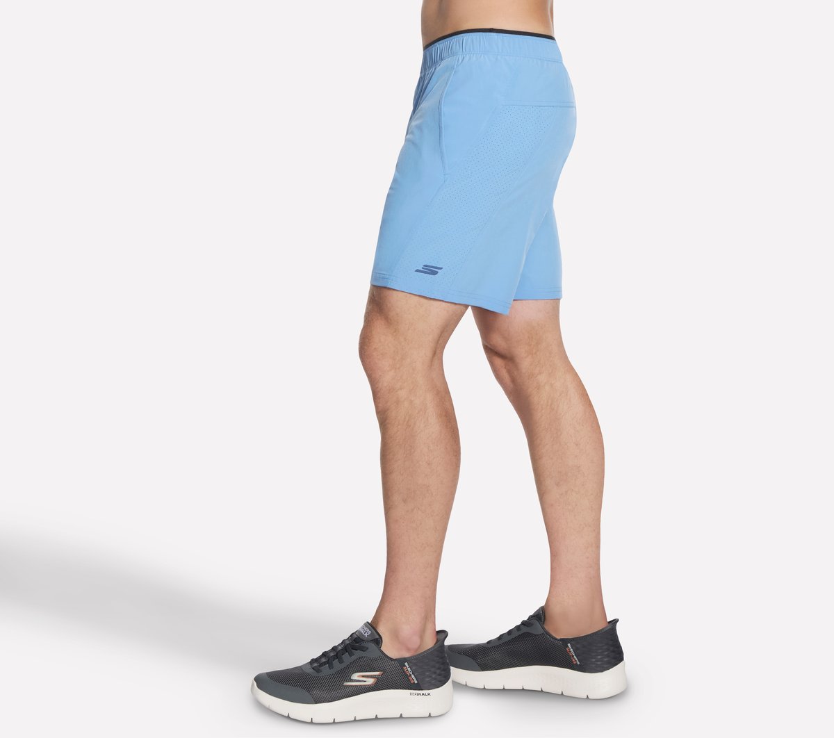 Premier 7 Inch Short — WHITE / PERIWINKLE