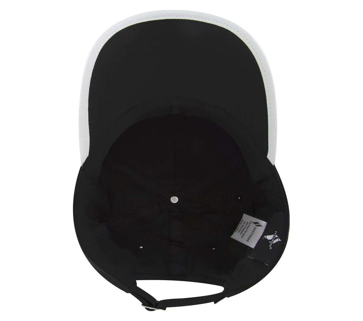 Skechweave Diamond Colorblocked Hat — BLACK
