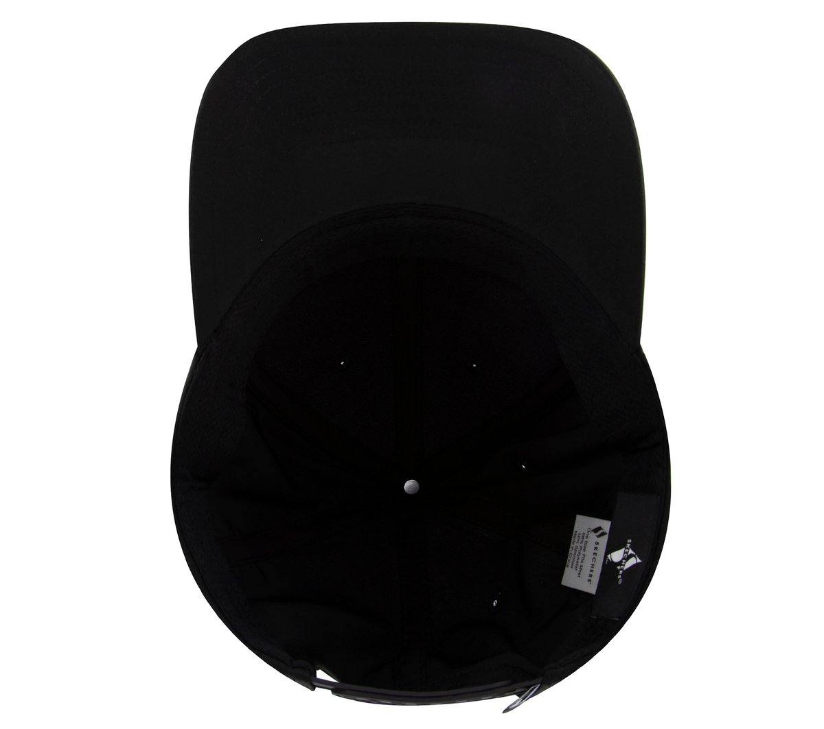 SKECHWEAVE Diamond Snapback Hat — BLACK