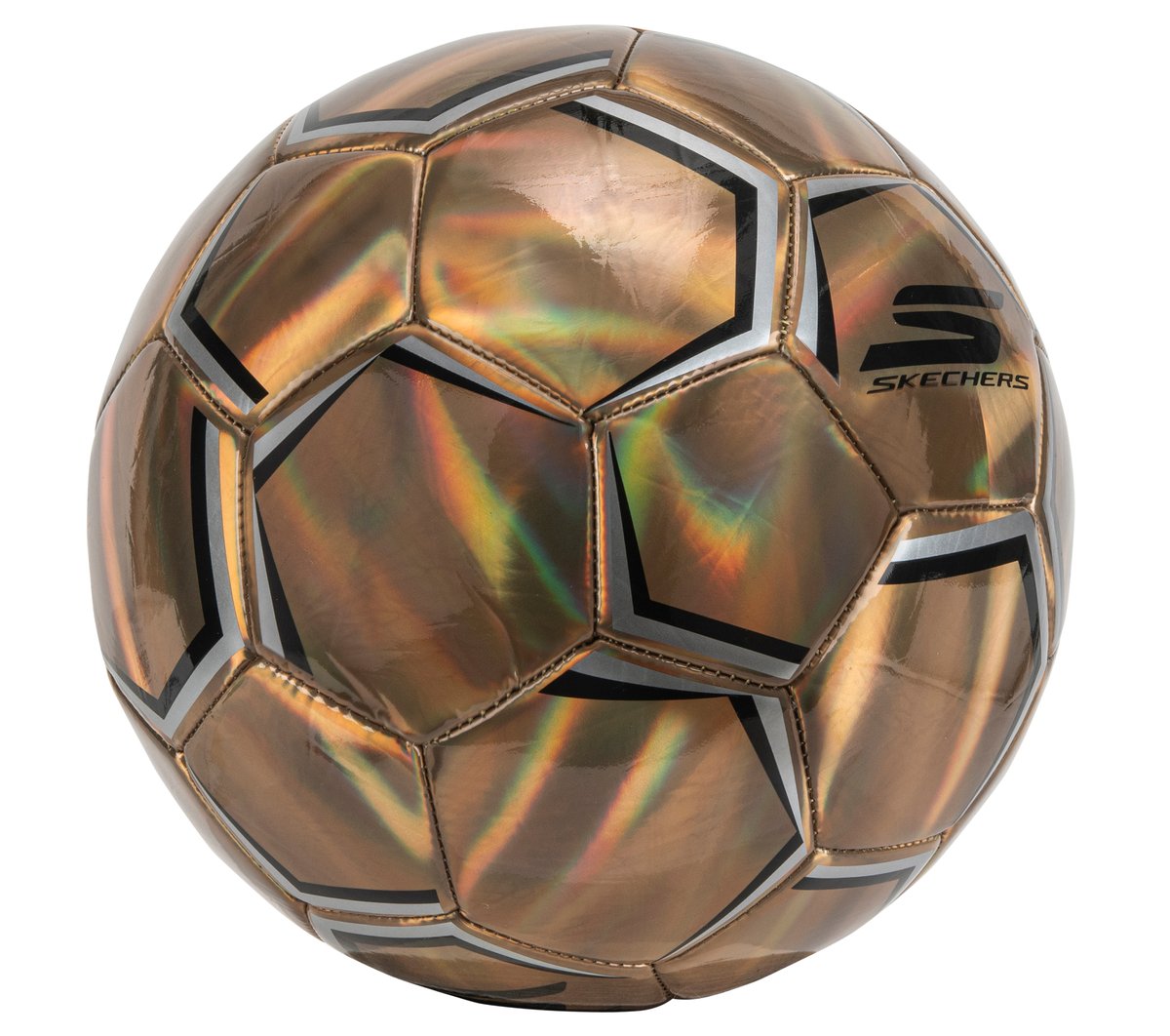 Hex Shadow Size 5 Soccer Ball — GOLD