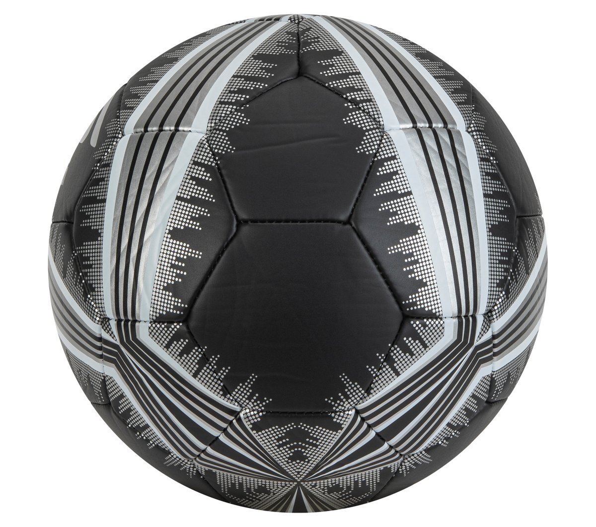 Hex Metallic Mini Stripe Size 5 Soccer Ball