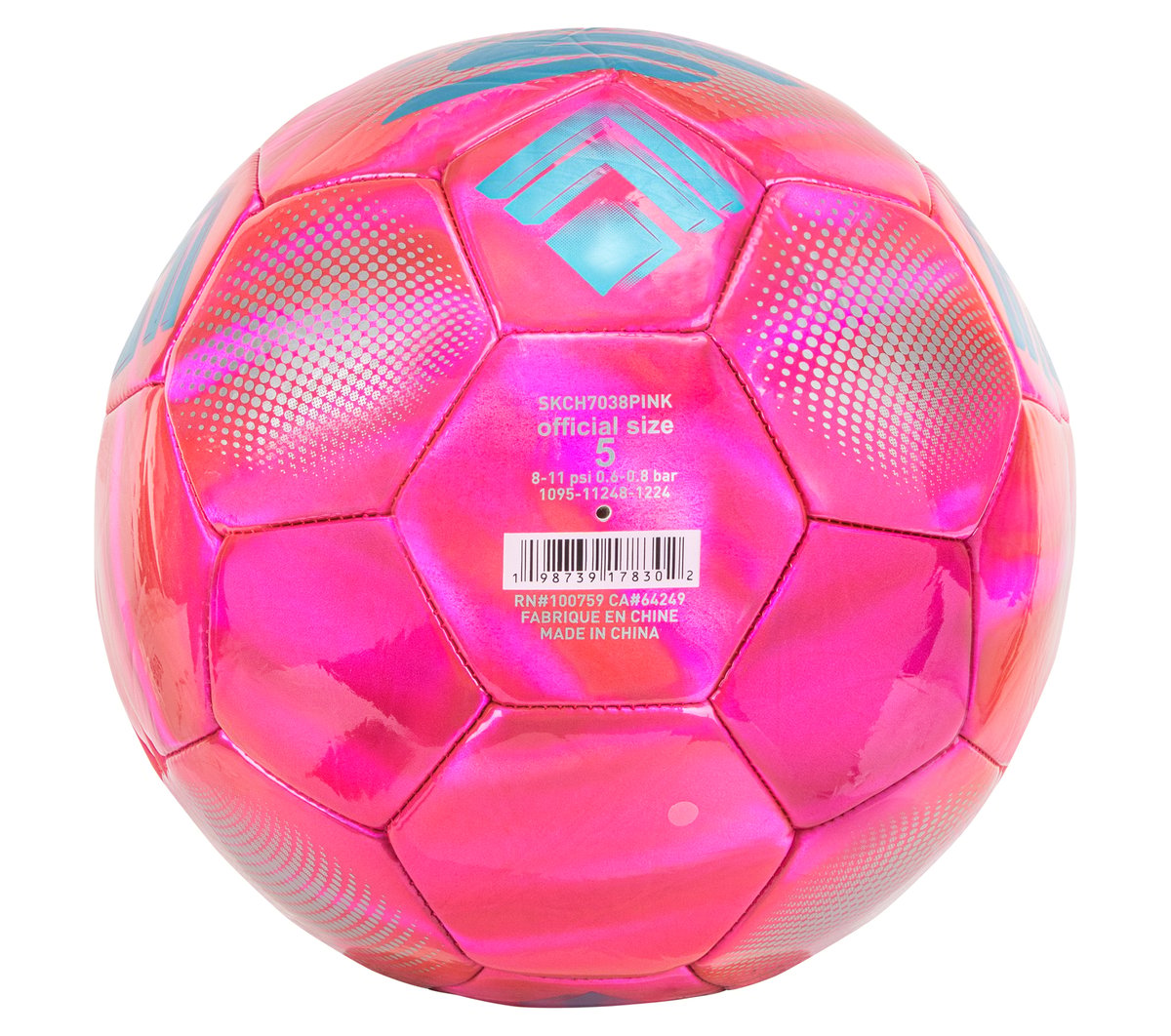 Hex Dusted Size 5 Soccer Ball