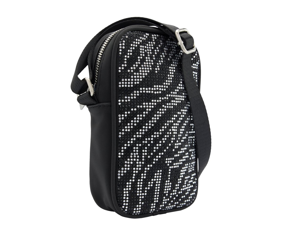 Rhinestone Zebra Phone Bag