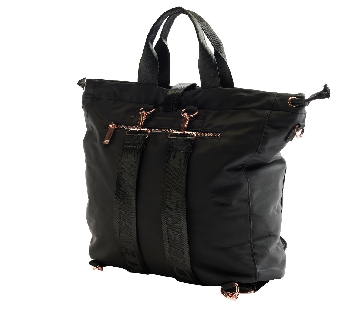 Convertible Backpack Buckle Bag