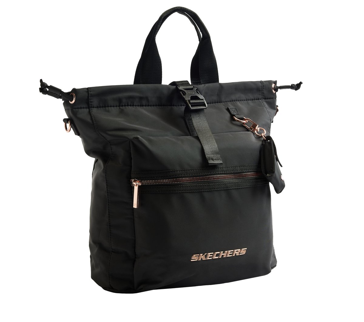 Convertible Backpack Buckle Bag