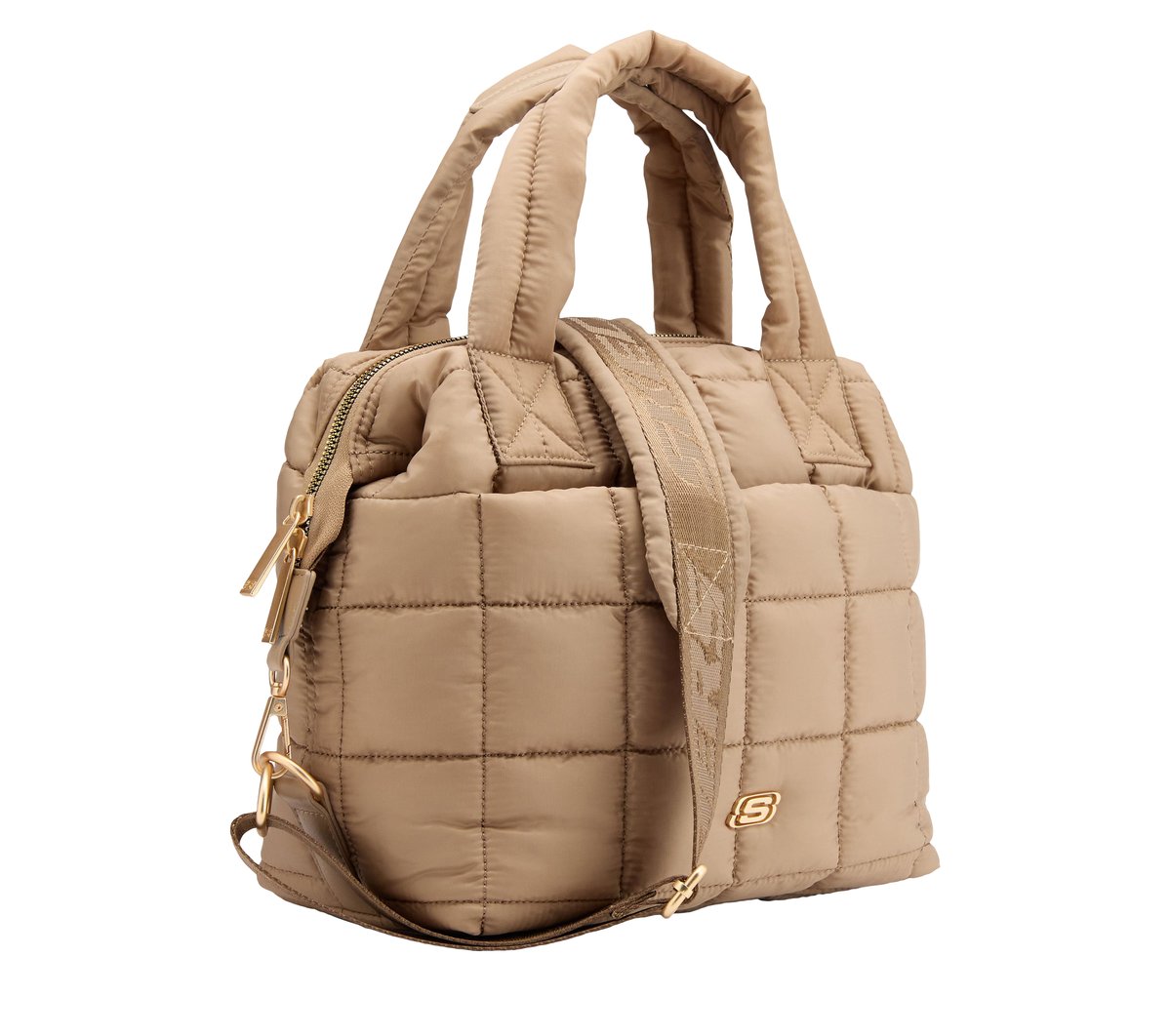 Mini Quilted Puffer Tote
