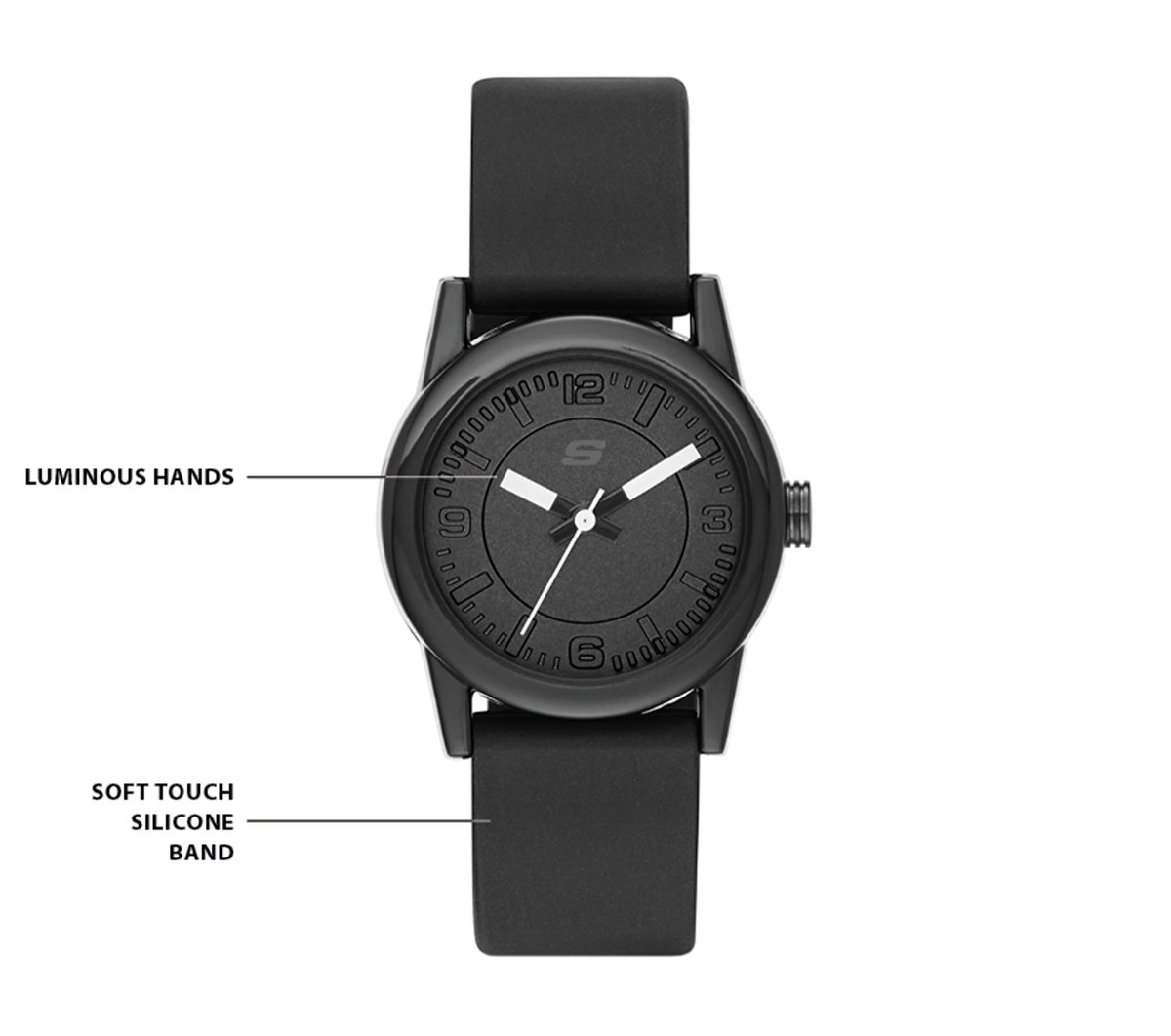 Skechers Accessories - Rosencrans Mini Watch — BLACK