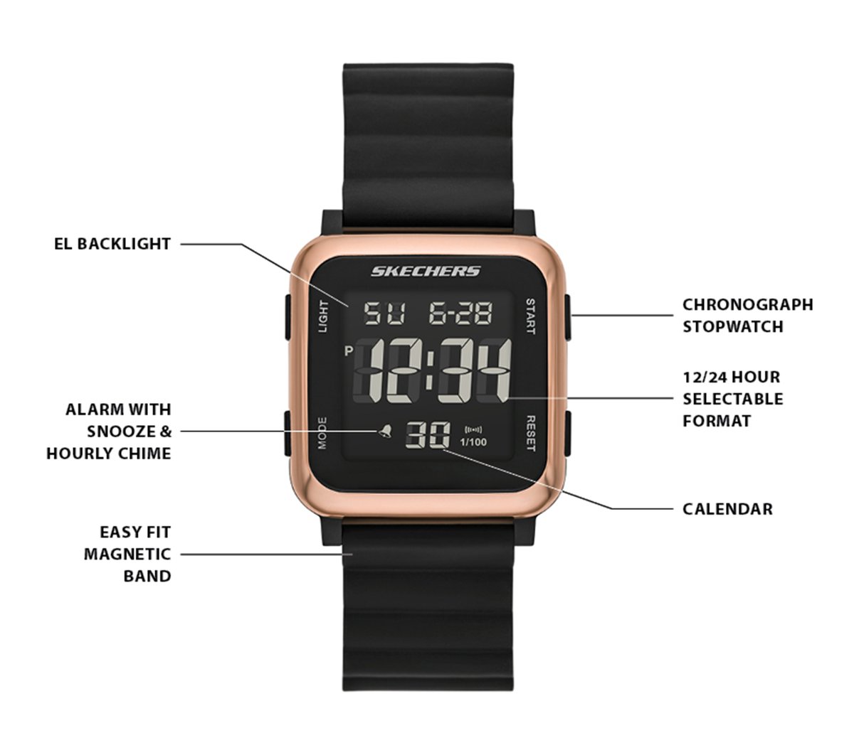 Skechers Slip-ins: Beckworth Watch — BLACK