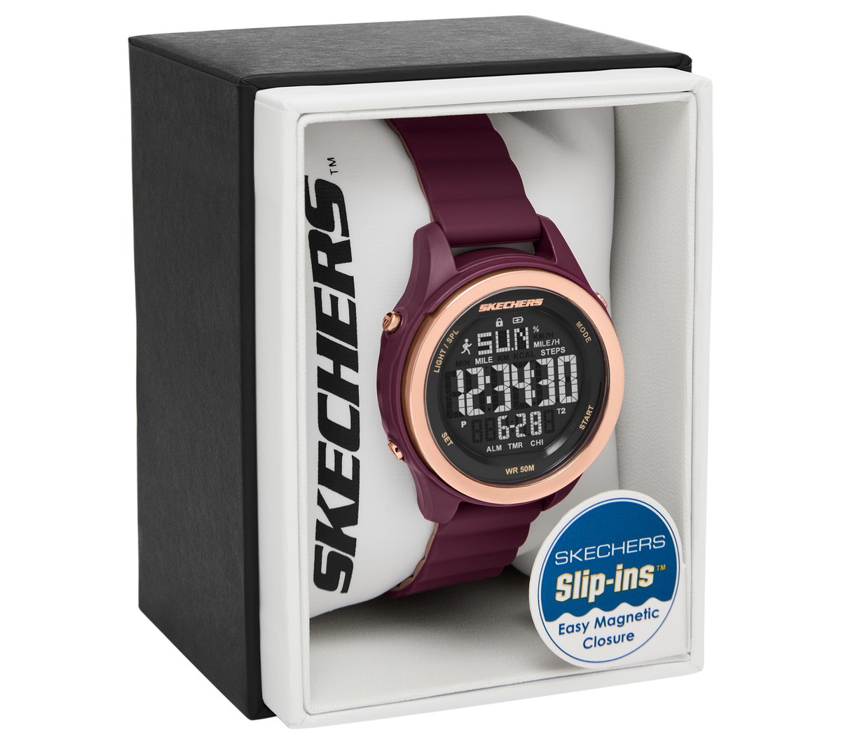 Skechers Slip-ins: Fairhaven Watch — PLUM