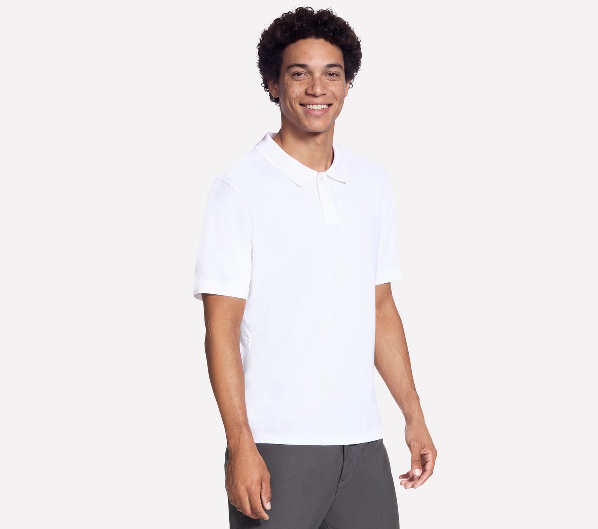Signature Pima Polo — WHITE