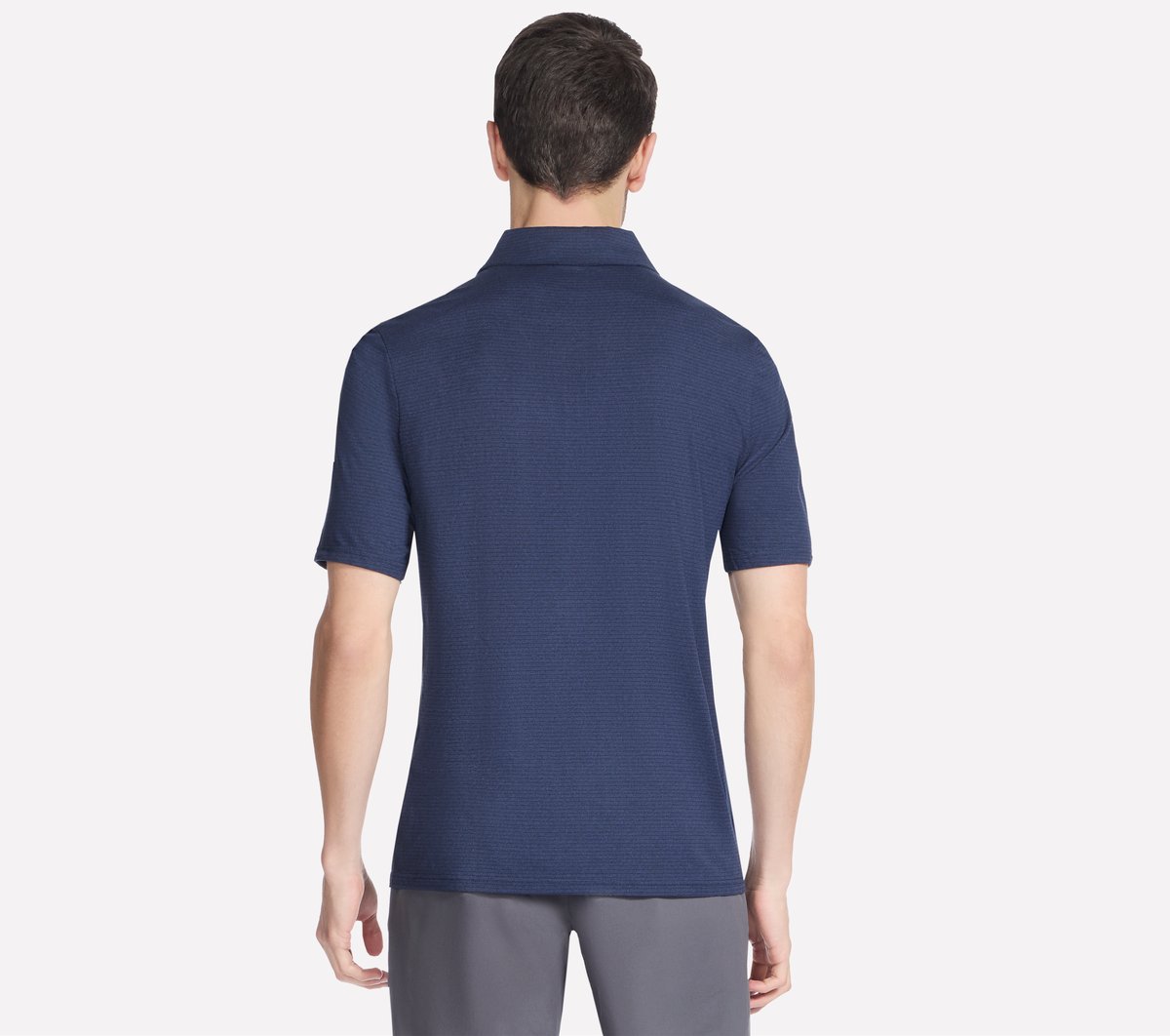 GO GOLF DRI All Day Stripe Polo