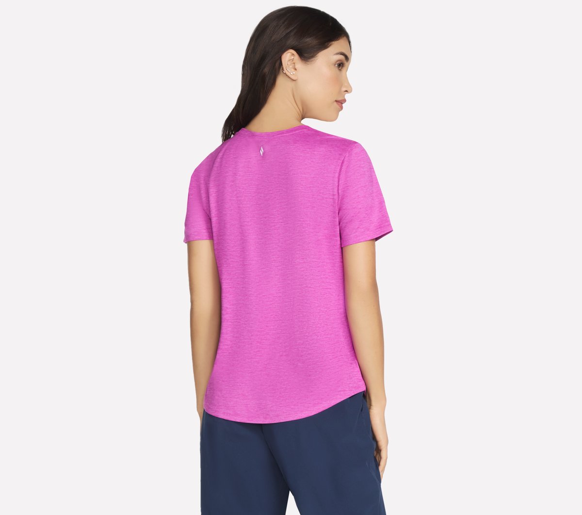 GO DRI Swift Tee — NEON PINK / LAVENDER