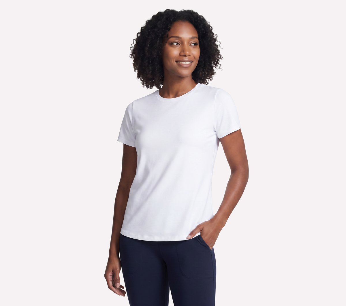 GO DRI Swift Tee — WHITE