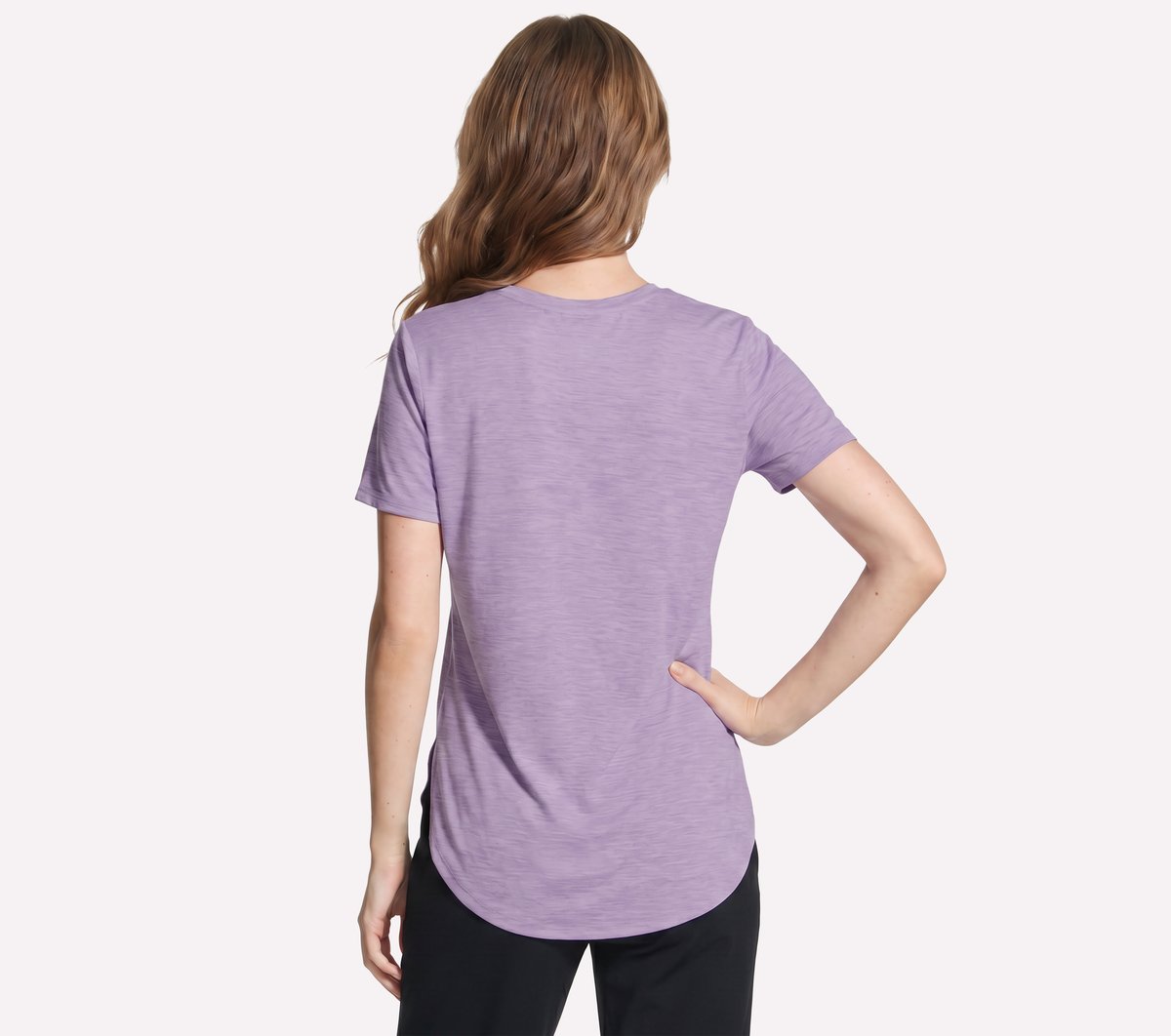 GO DRI Swift Tunic Tee — WHITE / BLUE