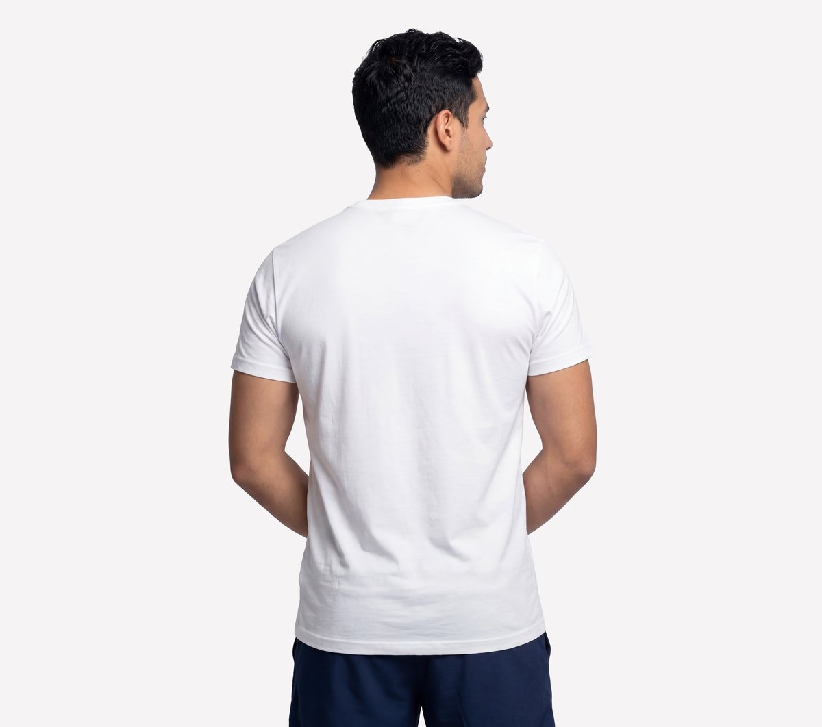 GO DRI All Day Solid Tee — WHITE