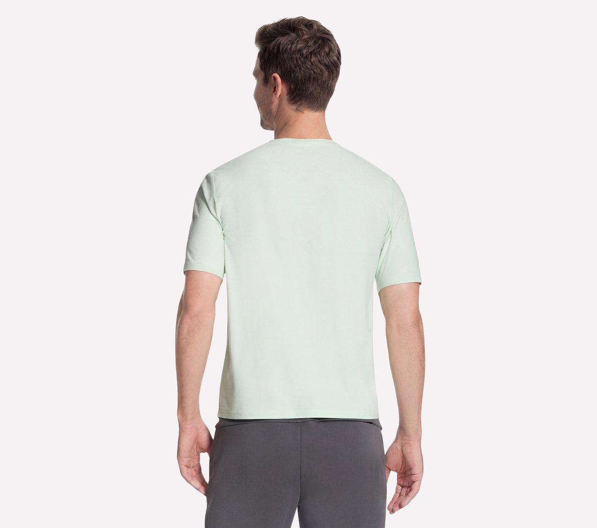 GO DRI All Day Tee — LIME / BLUE