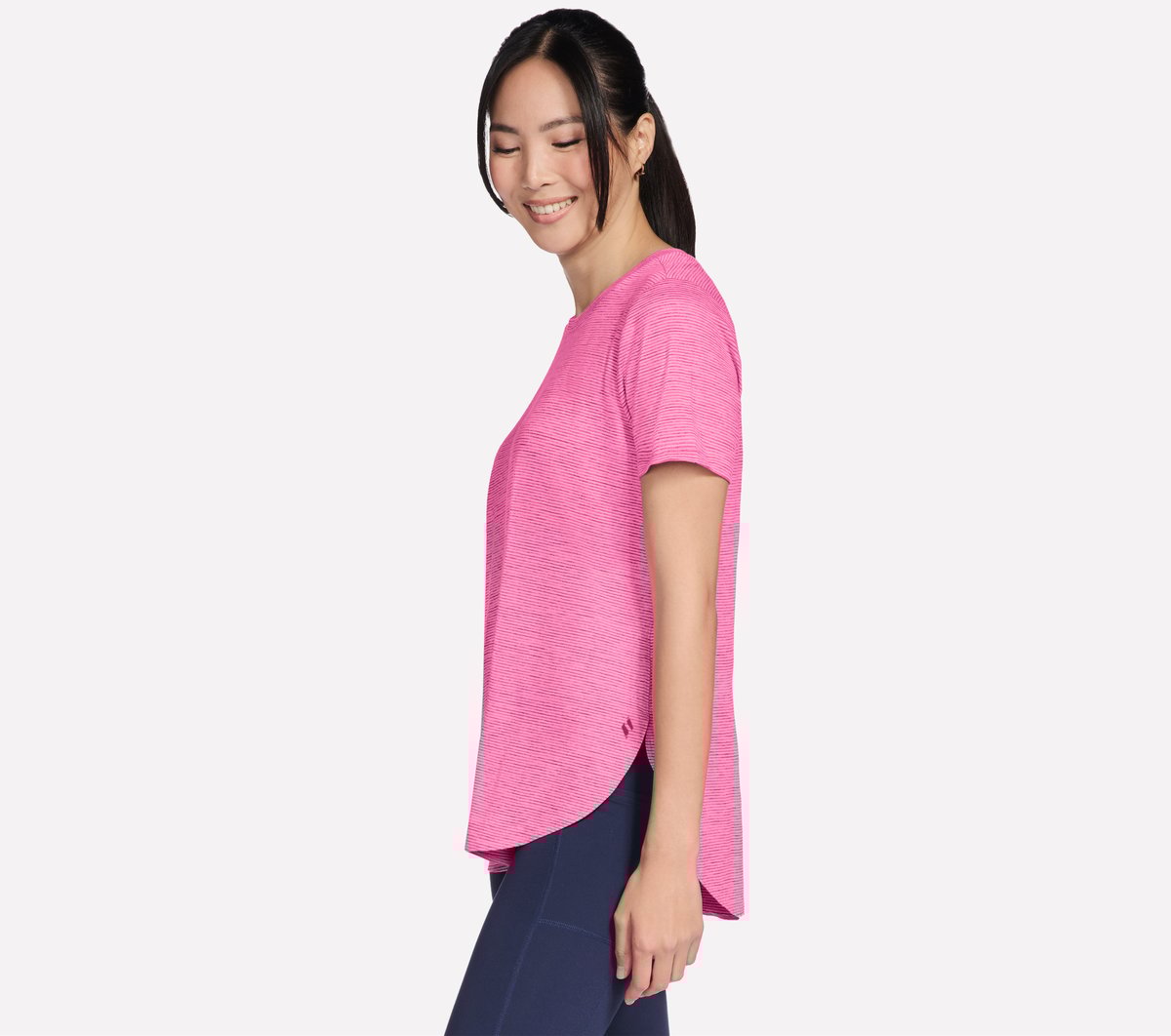 GO DRI Swift Stripe Tunic Tee
