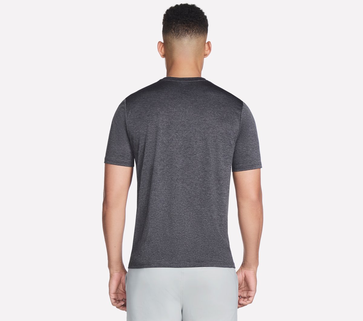Performance Charge Tee — BLACK / CHARCOAL