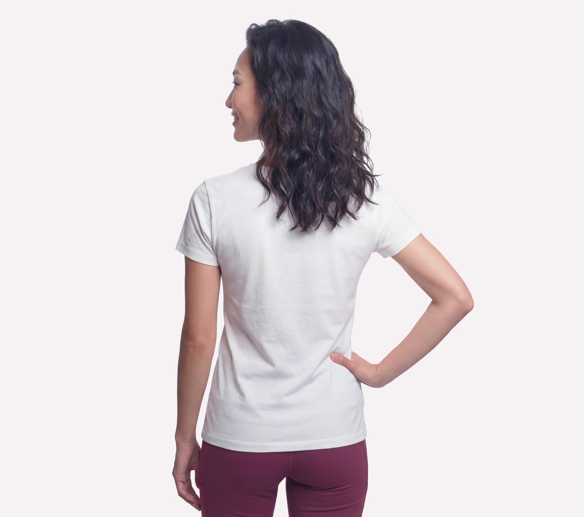 Dazzle Short Sleeve Tee — WHITE