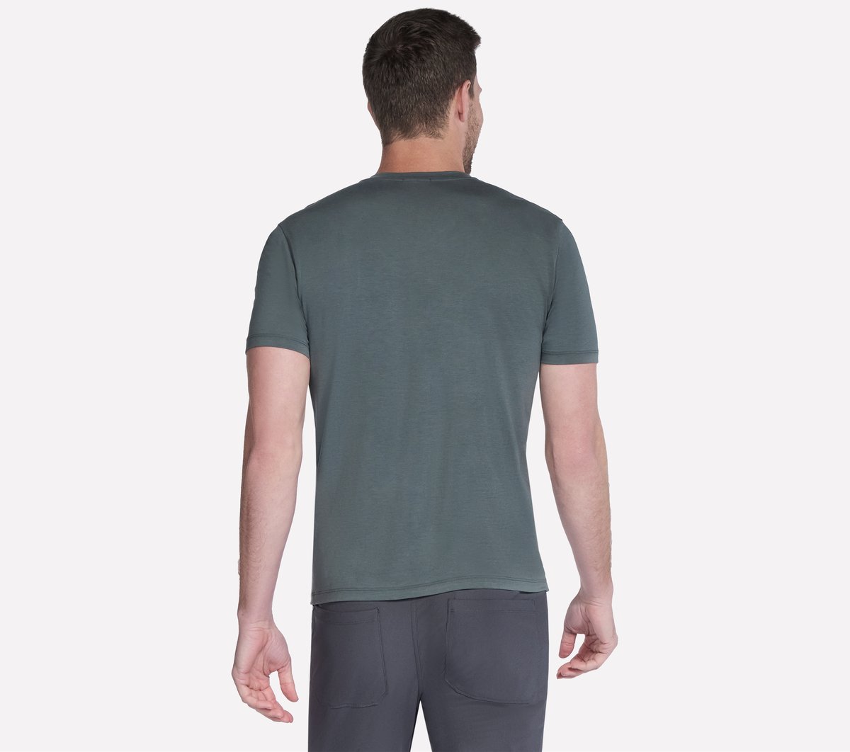 GO DRI Pima Short Sleeve V-Neck