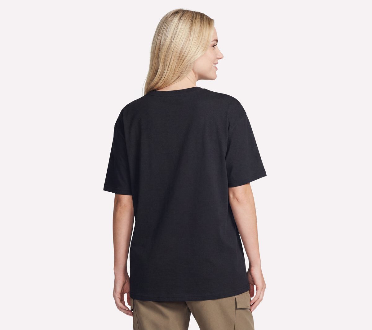 Gold Splatter Diamond Short Sleeve Tee — BLACK