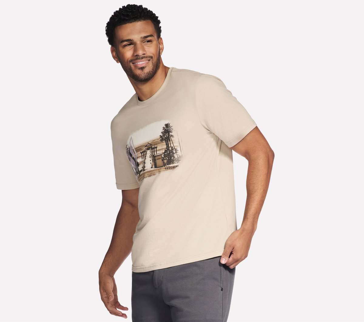 Hometown Short Sleeve Tee — NATURAL