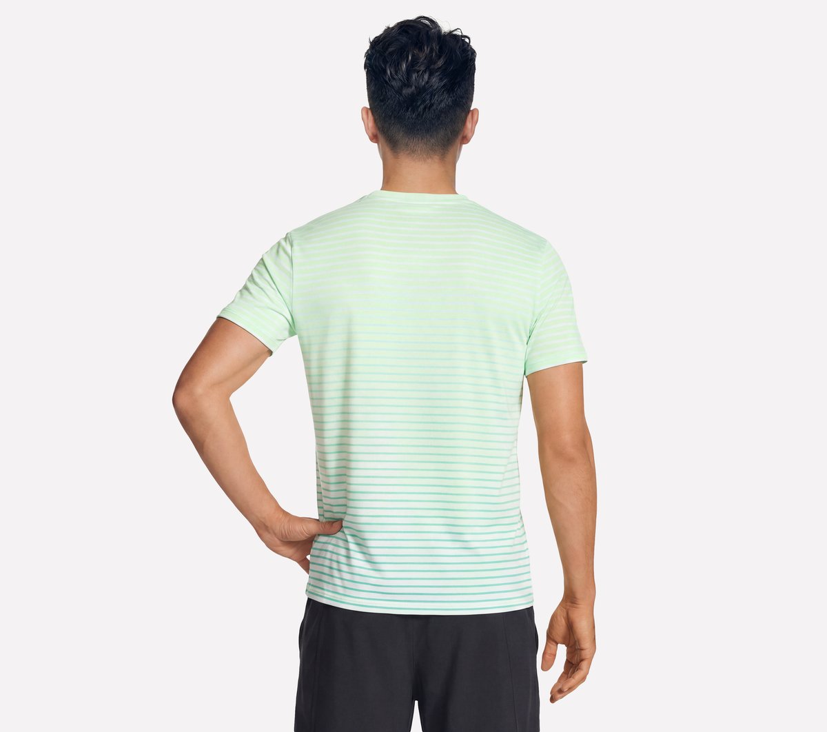 Fade Tee — GRAY / LIME