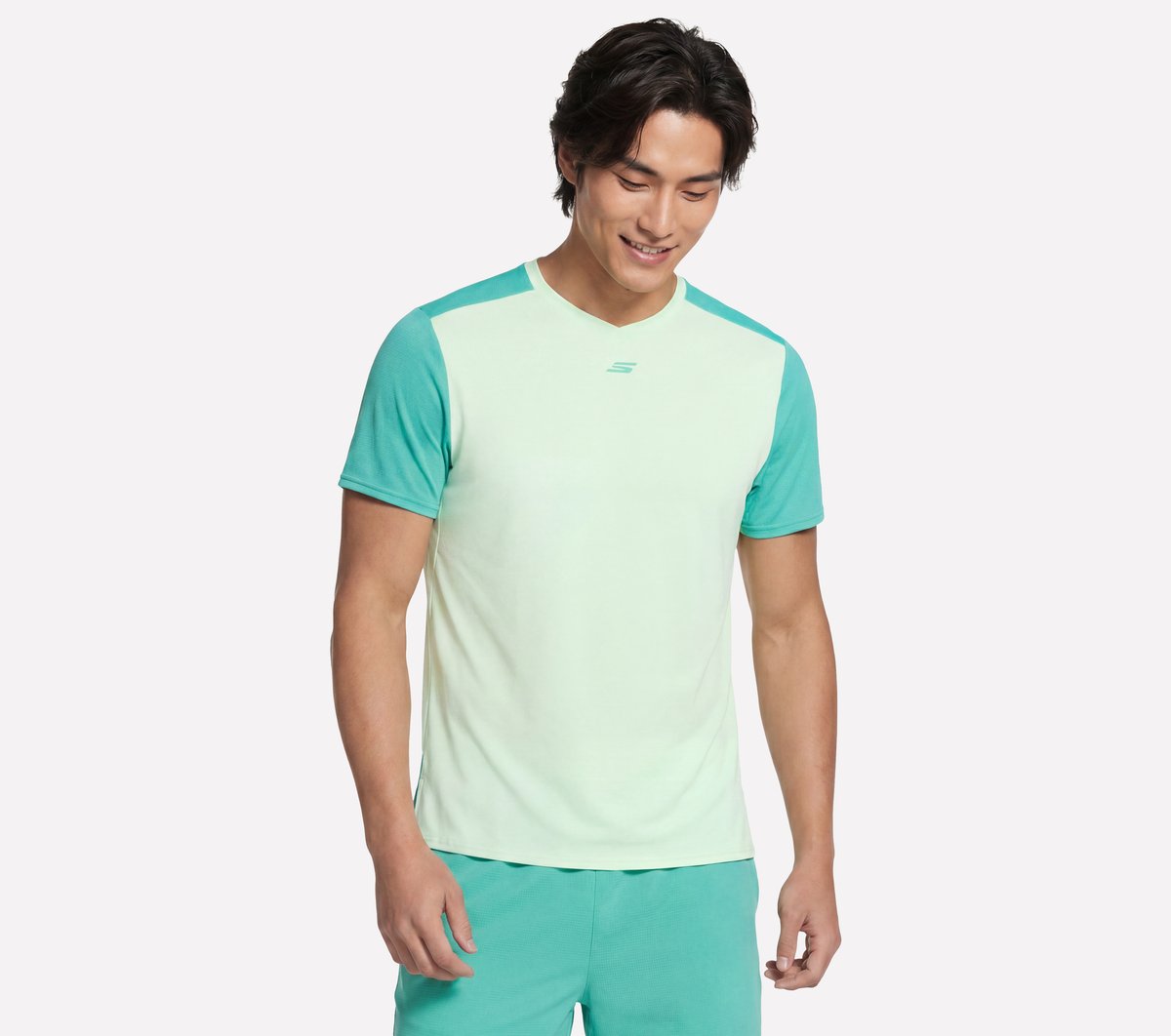 Pace Tee — GRAY / LIME