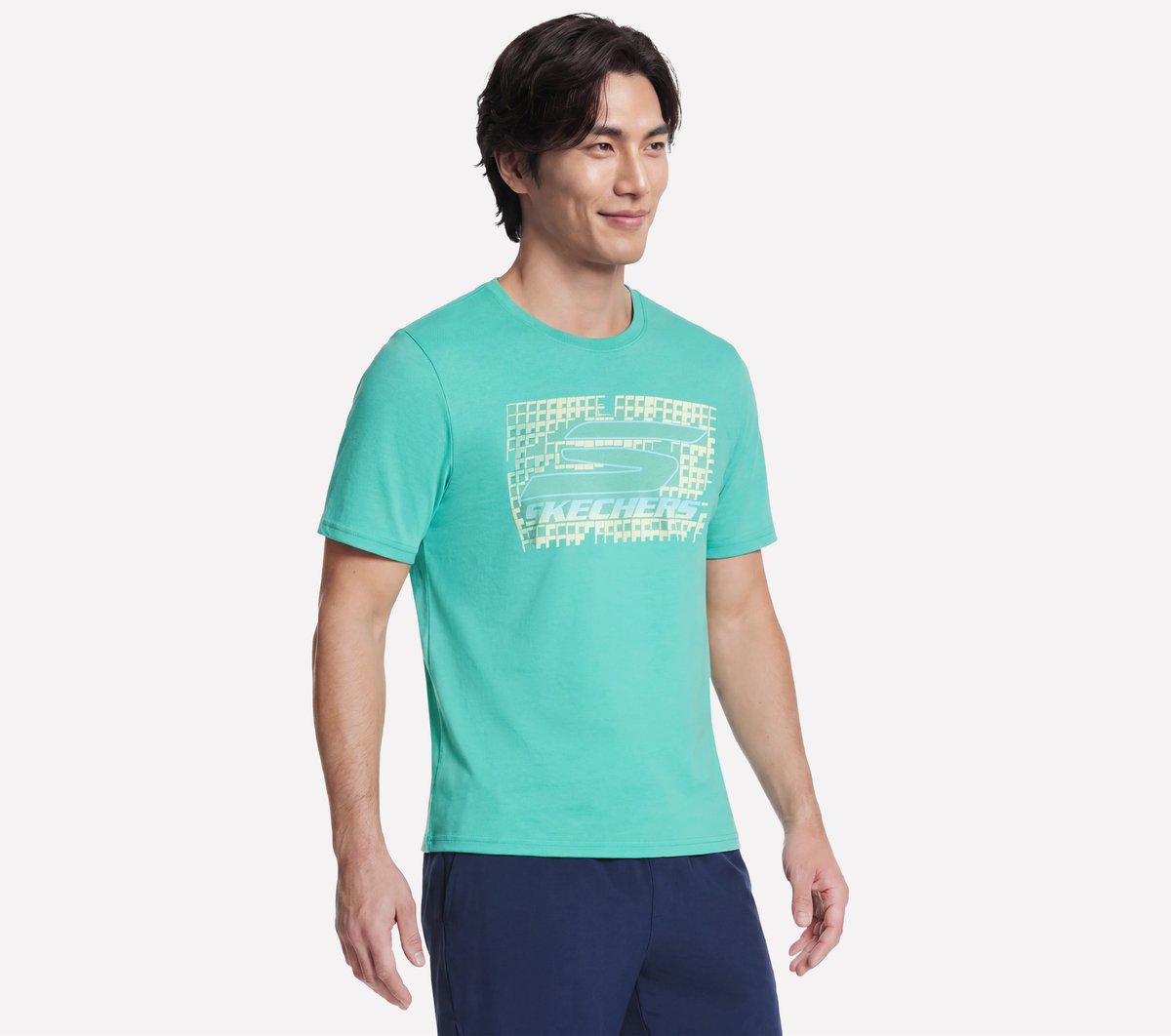 Ace Tee — TURQUOISE / PINK