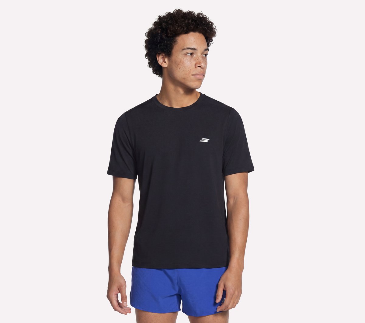 SKECHERS VAPOR TEE — BLACK