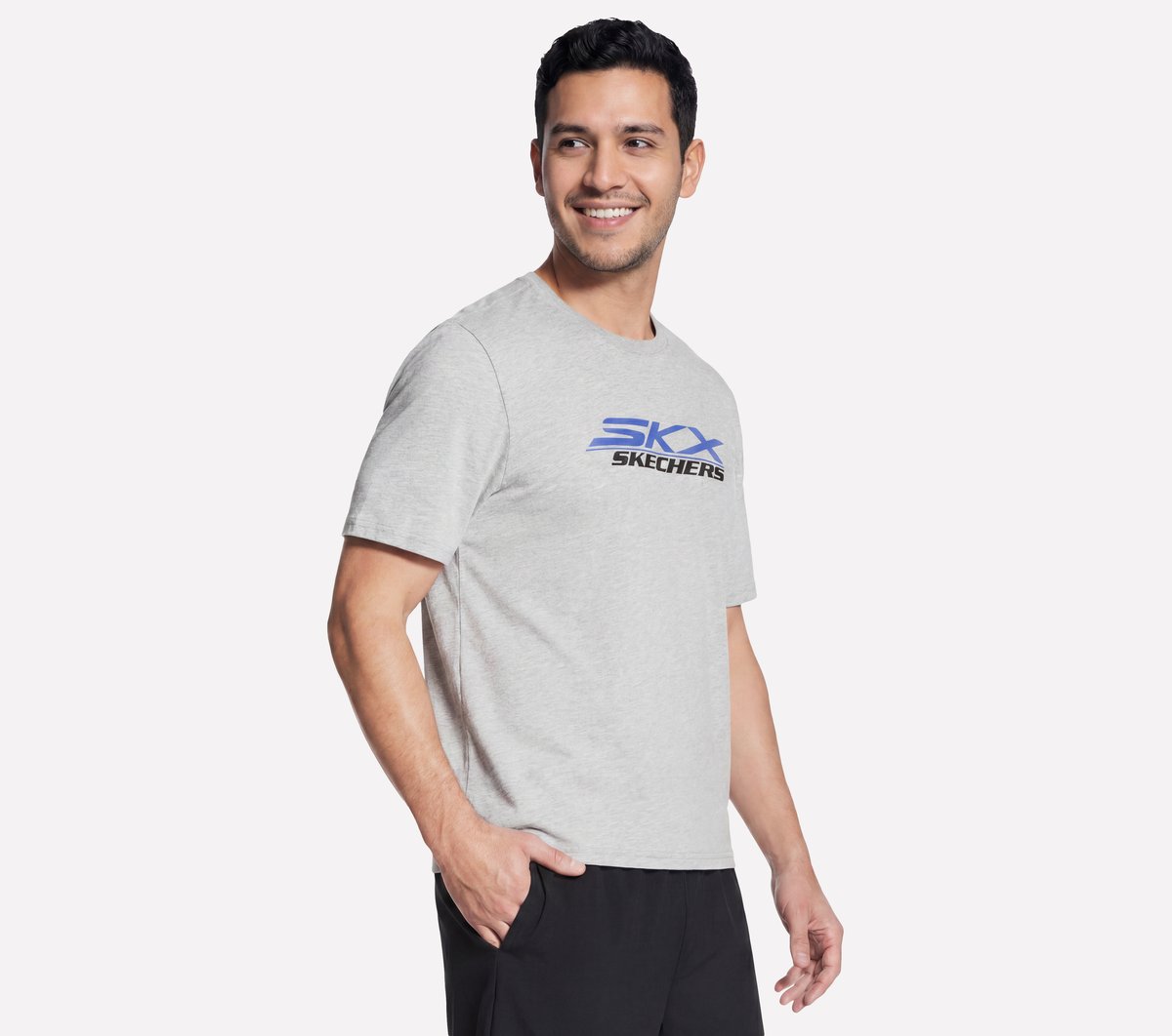 Motion Tee — LIGHT GRAY