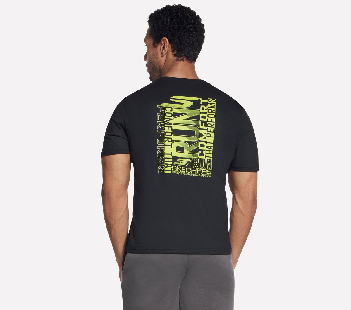 Skechers Fit Form Tee — BLACK