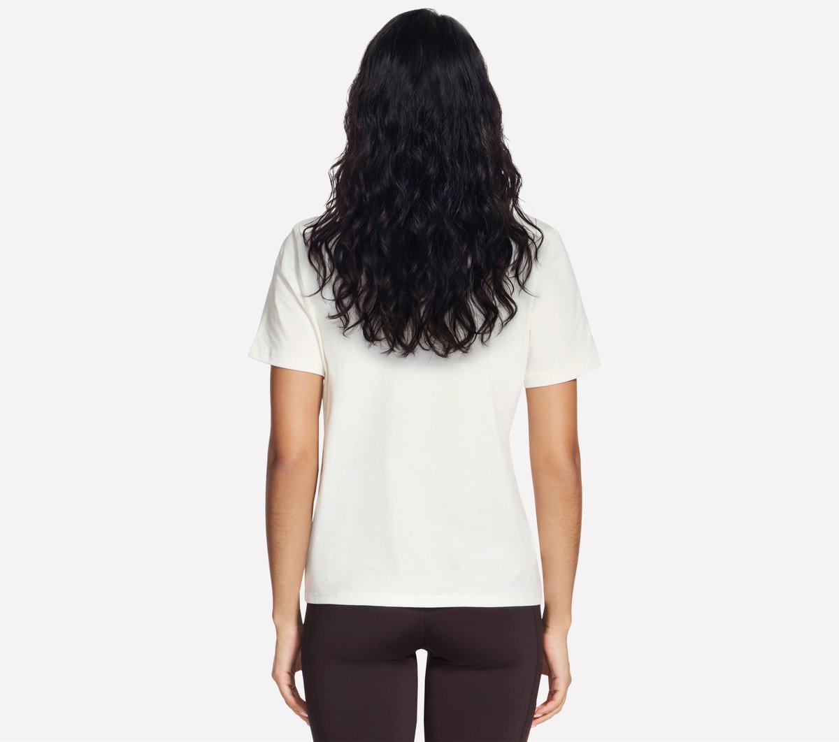 Skechers Cheetah Diamond Tee — OFF WHITE
