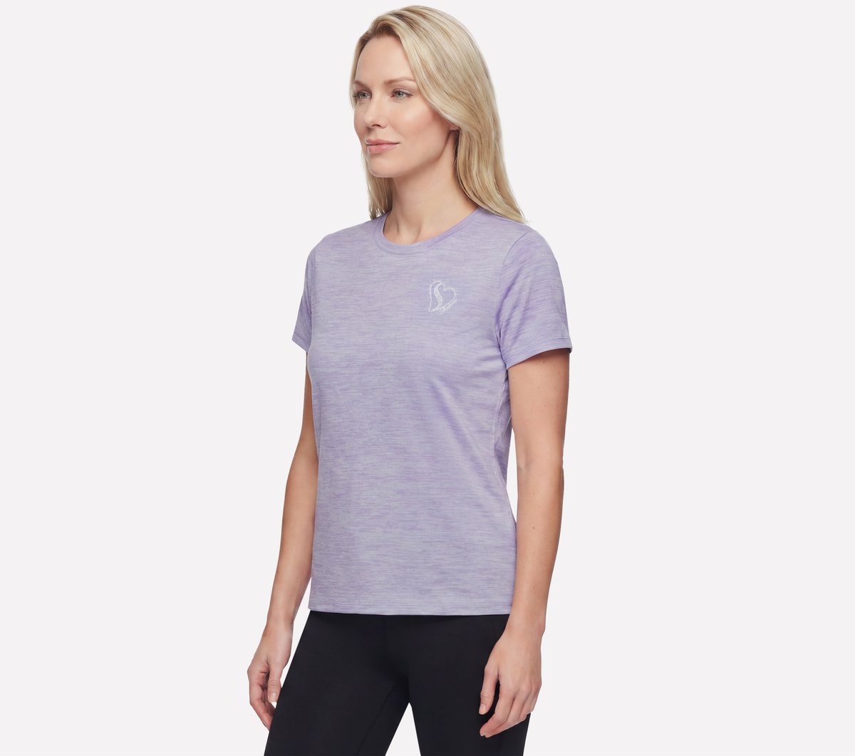 GO DRI Brisk Graphic Tee — LAVENDER / PINK