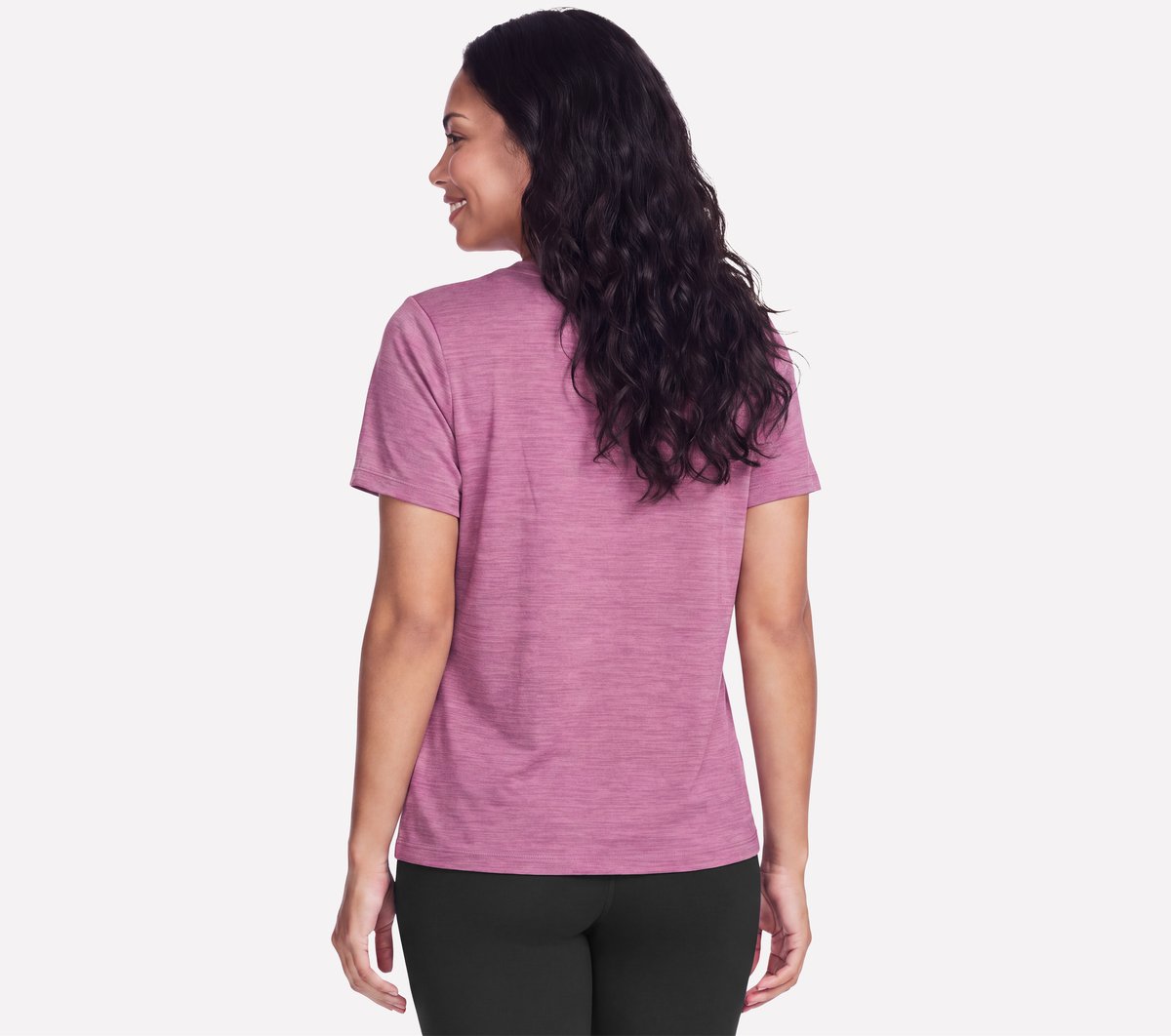 GO DRI Brisk Graphic Tee — NEON PINK / CORAL
