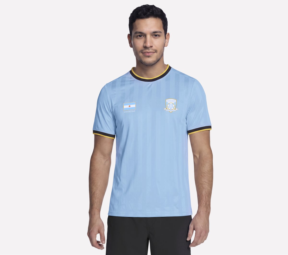 On Pitch Jersey — GRAY / YELLOW