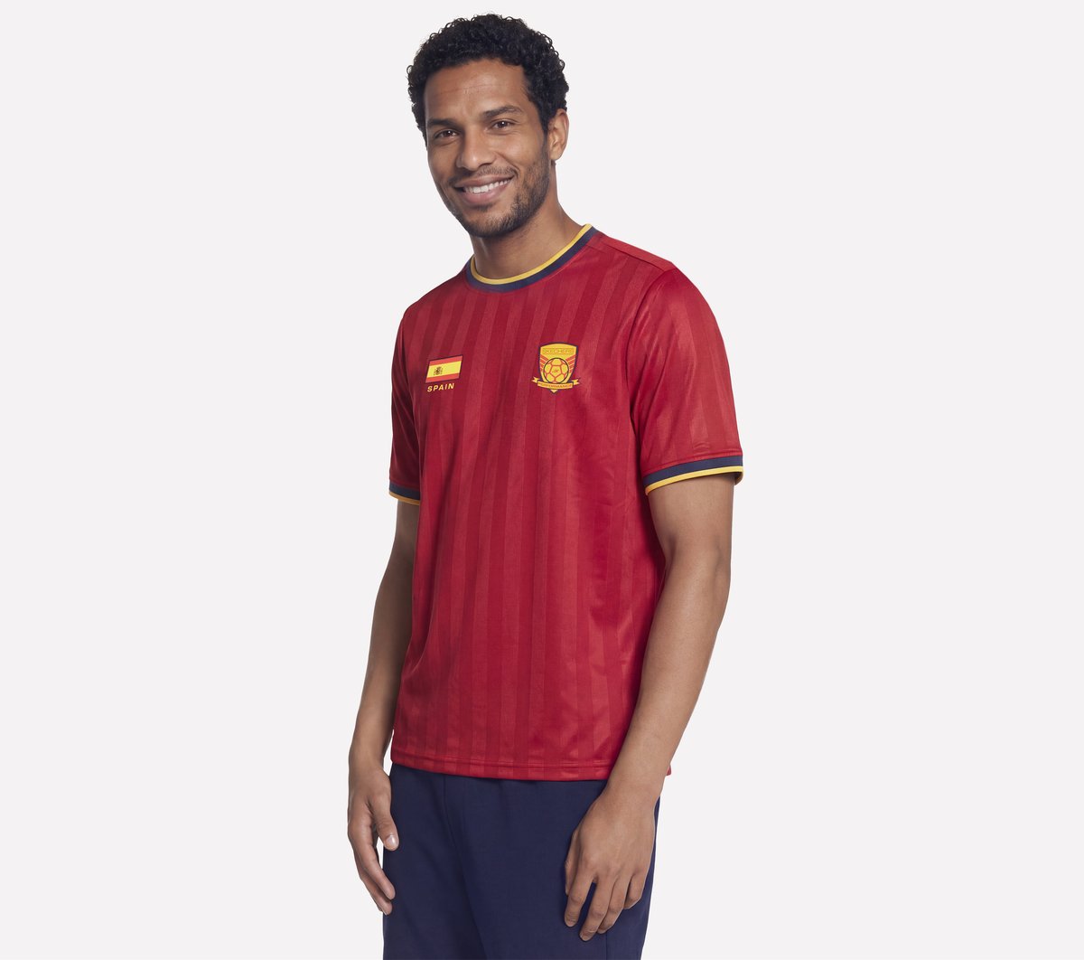 On Pitch Jersey — NATURAL / RED
