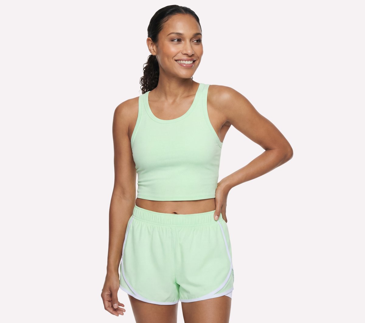 Ace Performance Tank — GRAY / LIME