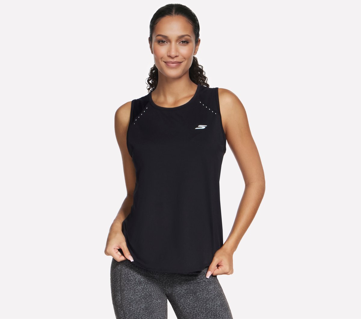 Stride Performance Tank — BLACK