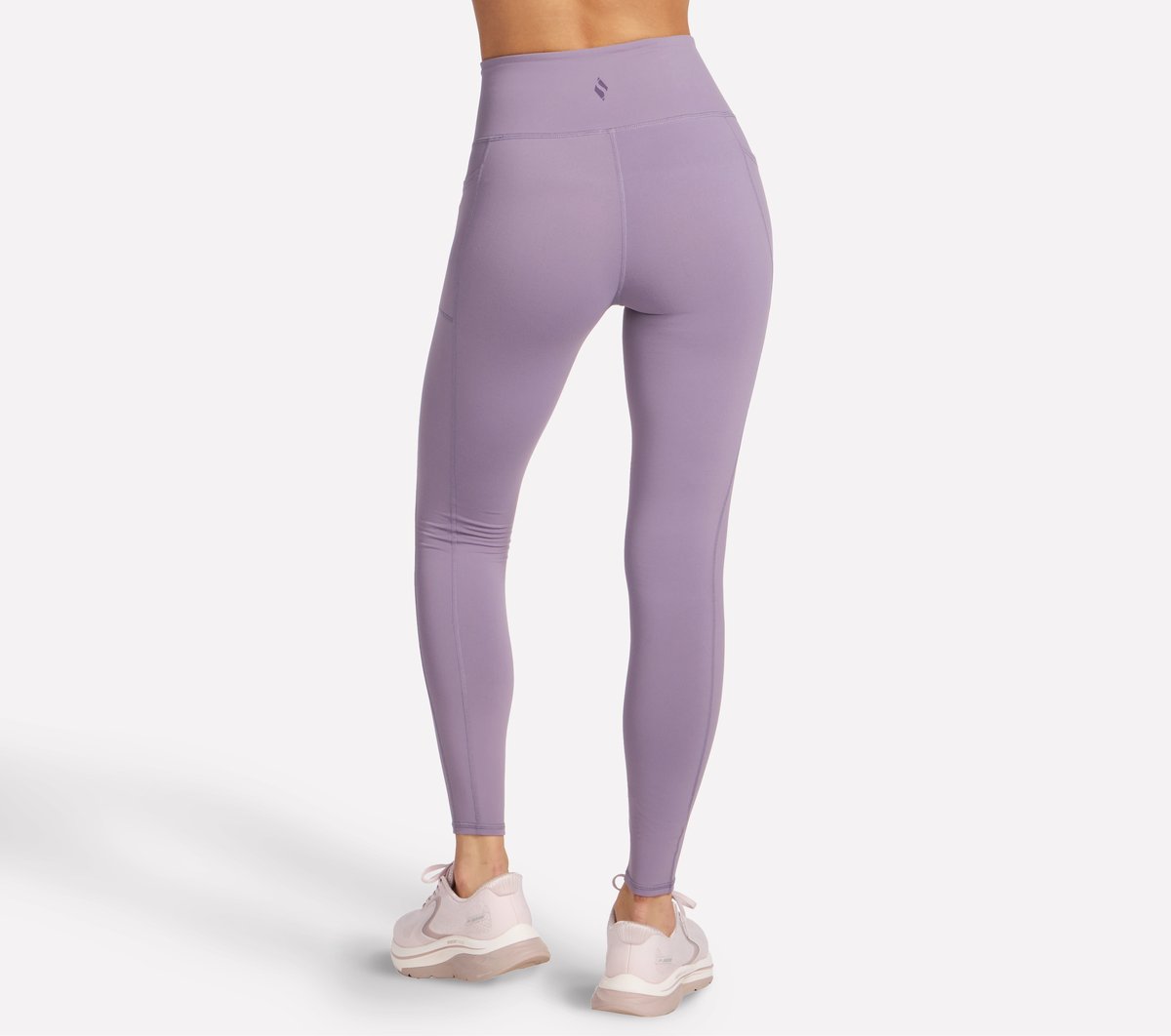 Skechers GO WALK High Waisted Legging — WHITE / BLUE
