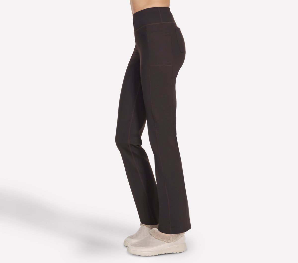 Skechers GO WALK OG Pant Petite Length — BROWN