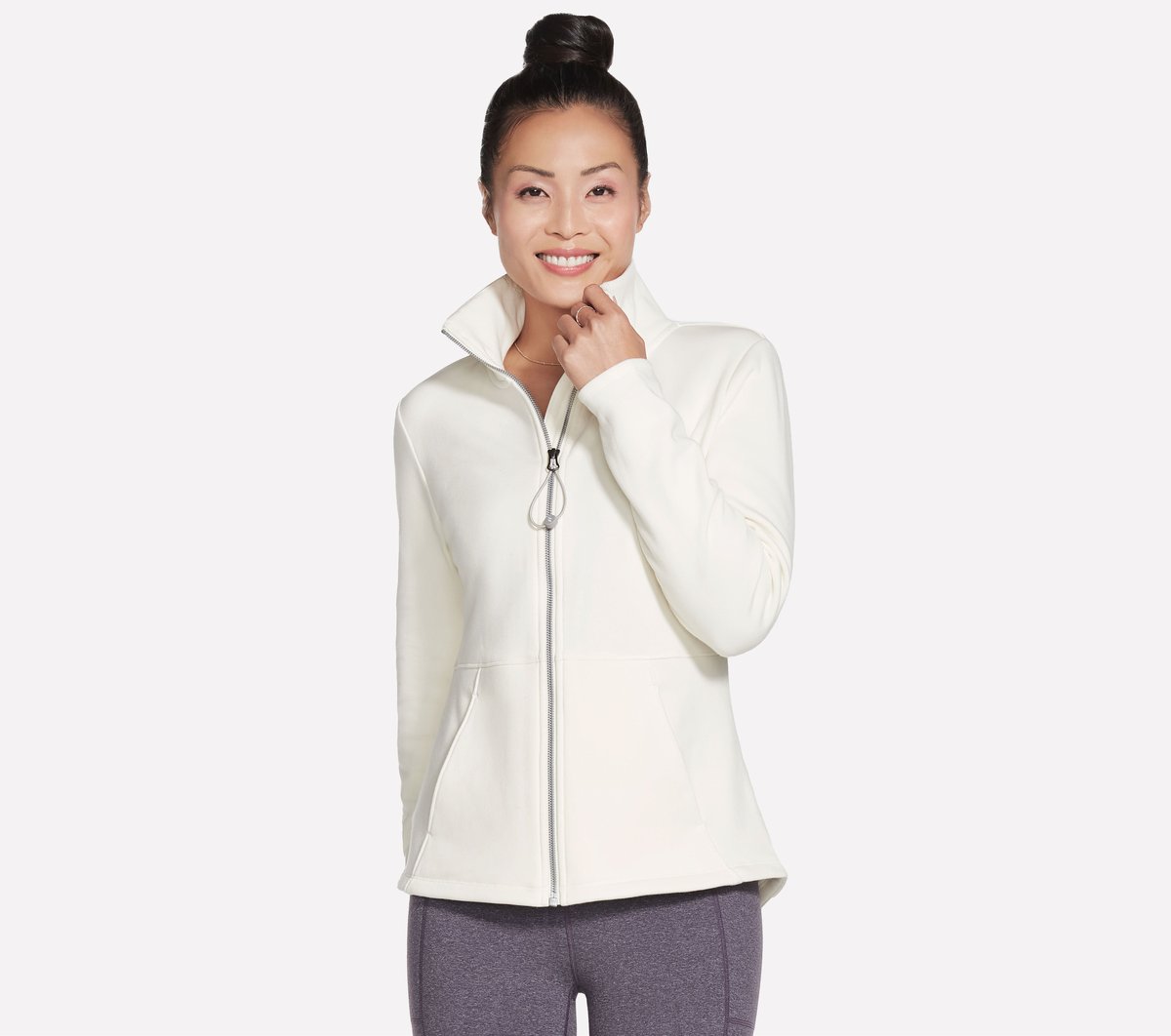 GO SNUGGLE Jacket — OFF WHITE