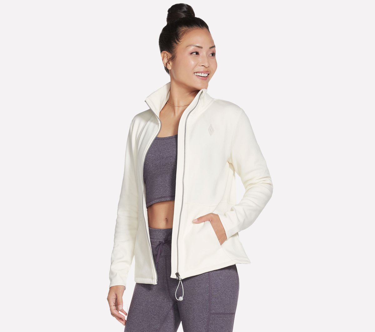 GO SNUGGLE Jacket — OFF WHITE