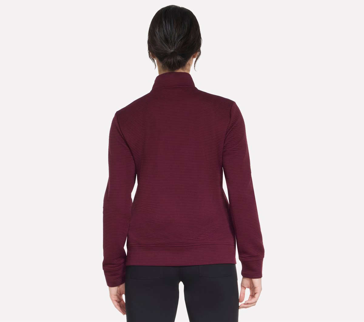 GO WALK Everywhere Jacket — BURGUNDY / PINK