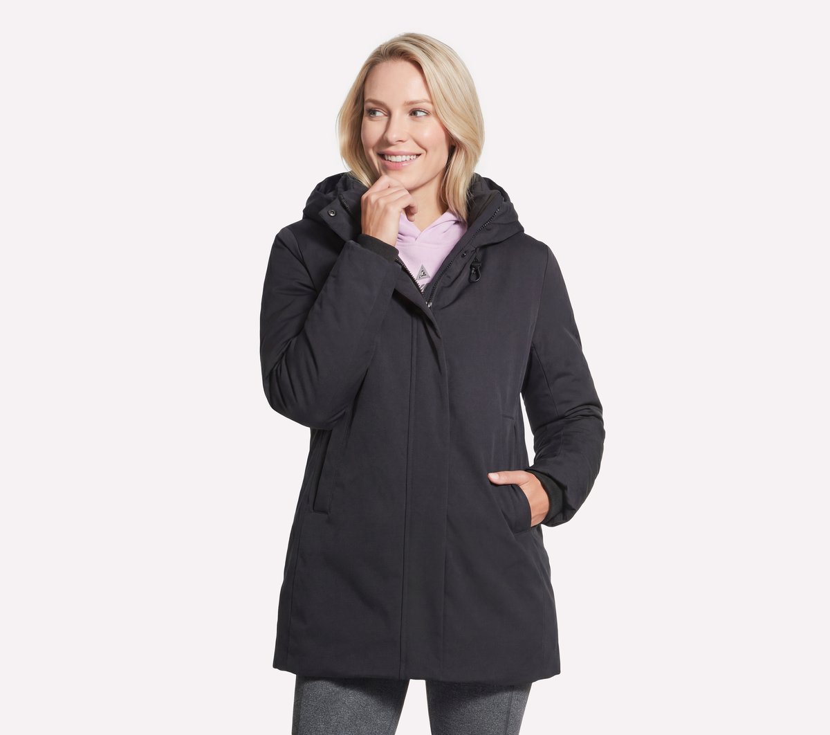 Minimalist Parka — BLACK