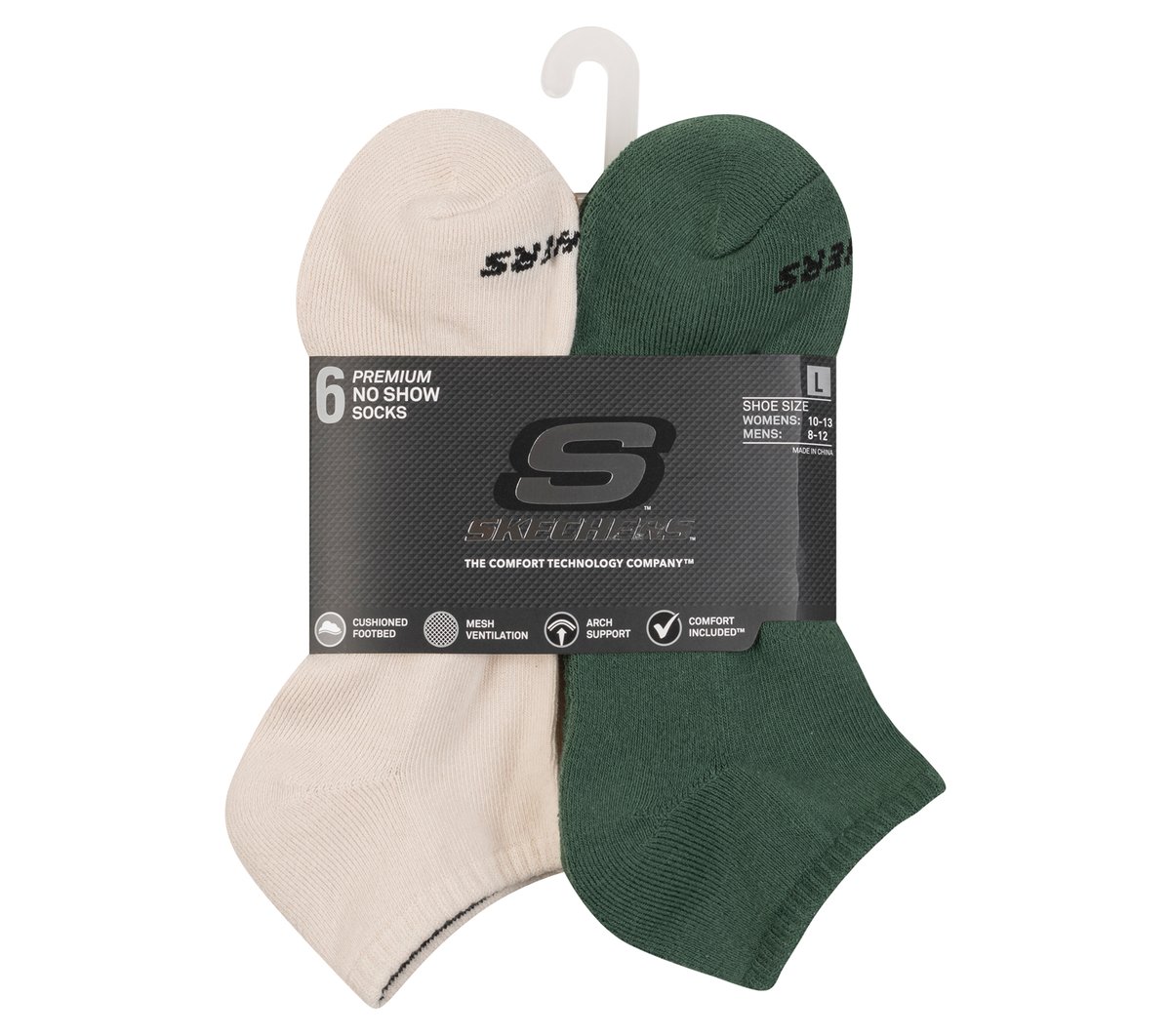 6 Pack Core Low Cut Medium Socks — NATURAL / TAN