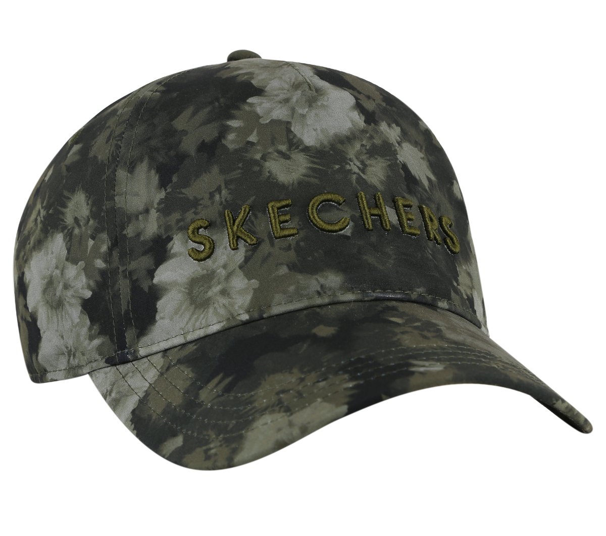 Skechers Inbloom Baseball Hat — CHARCOAL / OLIVE