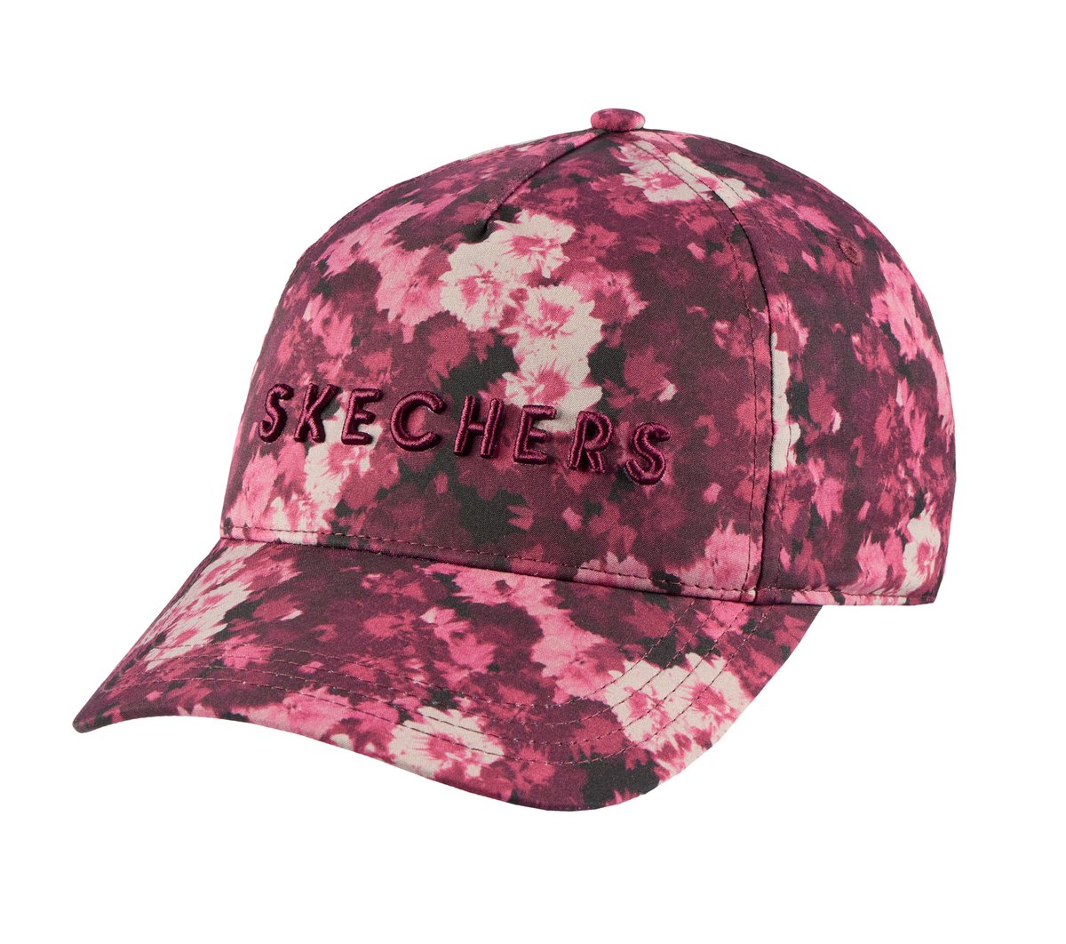 Skechers Inbloom Baseball Hat — NATURAL / BURGUNDY