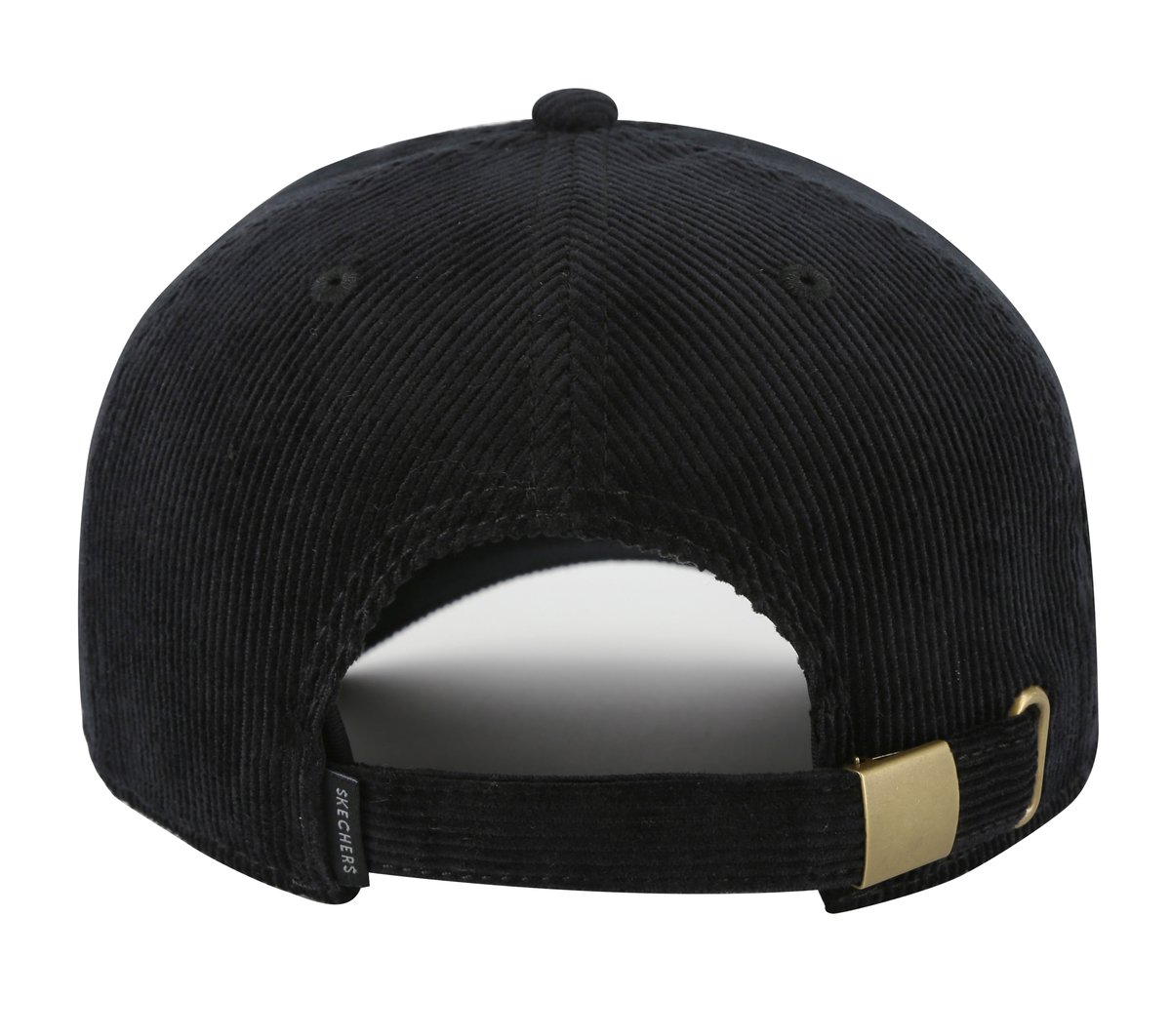 Skechers Corduroy Script Hat — BLACK