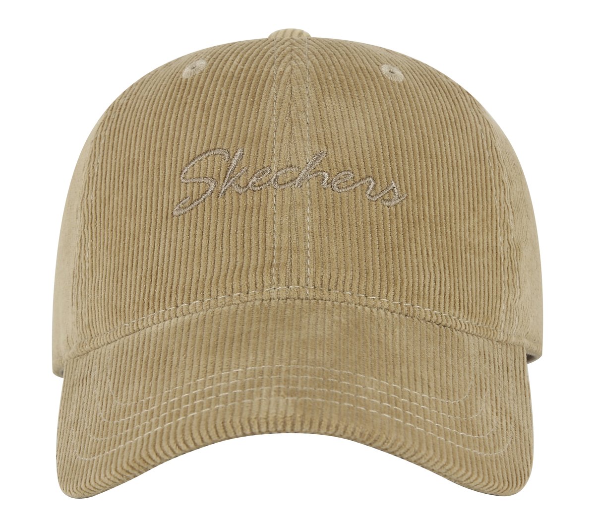 Skechers Corduroy Script Hat — KHAKI
